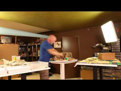 Building a Huge Tatooine MOC for an Upcoming Lego Star Wars Video